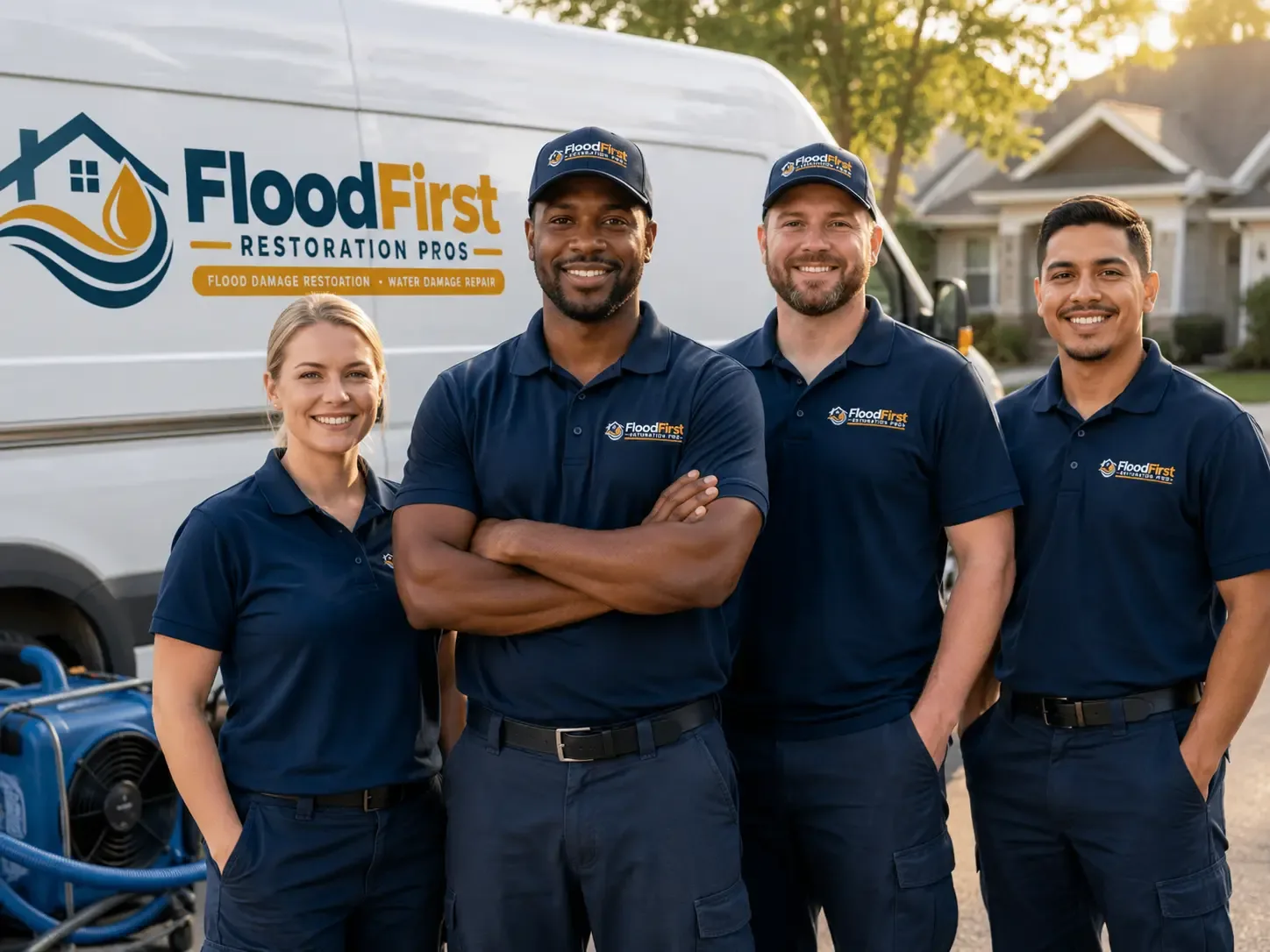 Flood Damage Restoration company in Nadeau, MI